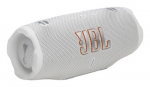 JBL Charge 6 Ne&scaron;iojama garso kolonėlė, Bluetooth, White