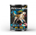 PRIME BITE Monoprotein Duck with zucchini - drėgnas ėdalas &scaron;unims - 400g