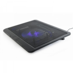 GEMBIRD NBS-1F15-04 Notebook cooling stand 15inch with one LED fan black