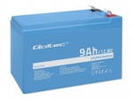 QOLTEC 53700 LiFePO4 lithium iron phosphate battery / 12.8V / 9Ah / 115.2Wh / BMS
