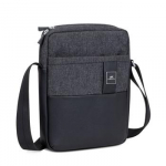 TABLET CASE CROSSBODY 11"/8811 BLACK MELANGE RIVACASE