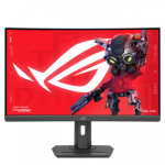 Asus ROG Strix XG27WCS USB Type-C Gaming Monitor &ndash; 27-inch 2560x1440, Curved, 180Hz (Above 144Hz), 1ms (GTG), Fast VA, Extreme Low Motion Blur Sync, USB Type-C, FreeSync, DisplayWidget Center, tripod socket, HDR