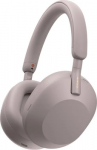 Sony WH-1000XM5 rožinės ausis uždengiančios bevielės ausinės su mikrofonu, aktyviu triuk&scaron;mo slopinimu ir itin patogiu dizainu | Apple Siri/Google Assistant/Amazon Alexa | Dėklas komplekte