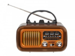 Portable analog AM/FM radio RA16 solar