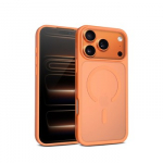 Case MagSafe iPhone 17 Pro Orange Hybrid Matte