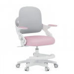 Sukamasis krėslas Junior 4.3 Pink-Grey
