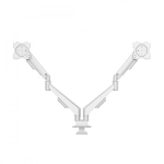 Monitor moint gas spring 2 arms 13-35 inches white
