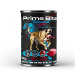 PRIME BITE Monoprotein Goat with beetroot - drėgnas ėdalas &scaron;unims - 400g