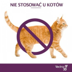 CEVA Vectra 3D (4-10kg) - la&scaron;ai nuo parazitų &scaron;unims - 3 x 1ml