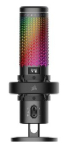 VOXARA USB Condenser Gaming Microphone black