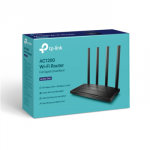 TP-LINK AC1200 Wireless Gigabit Router Archer C6U 802.11ac 300+867 Mbit/s 10/100/1000 Mbit/s Ethernet LAN (RJ-45) ports 4 Mesh Support No MU-MiMO Yes No mobile broadband Antenna type External 1&times; USB 2.0