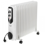 Adler | Oil-Filled Radiator | AD 7819 | Oil Filled Radiator | 2500 W | Number of power levels 3 | White