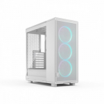 FRACTAL DESIGN Epoch White TG RGB Clear tint