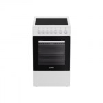 INDESIT Cooker | IS5V5GSW/P | Hob type Ceramic | Oven type Electric | White | Width 50 cm | Depth 60 cm | 55 L