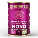 CHAMPER Bones and Joints Monoprotein Lamb - drėgnas ėdalas &scaron;unims - 400g