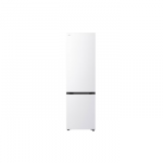 LG Refrigerator | GBBS322CSW | Energy efficiency class C | Free standing | Combi | Height 203 cm | Fridge net capacity 262 L | Freezer net capacity 113 L | Display | 34 dB | White
