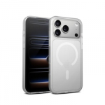 Case MagSafe iPhone 17 Pro White Hybrid Matte