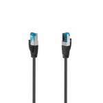 Hama Ethernet laidas, CAT 6a, 10 Gbit/s, 1,5 m, juodas - Tinklo laidas