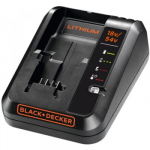 BLACK and DECKER | Fast Charger 18V-54 V, 2A, Li-ion | BDC2A-QW