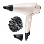 Remington | Hair dryer | ProLuxe AC9140 | 2400 W | Number of temperature settings 3 | Ionic function | Diffuser nozzle | White/Gold/Black