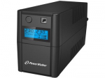 POWERWALKER VI 650 SHL FR UPS Line-Interactive 650VA 2x 230V PL OUT RJ11 IN/OUT USB LCD