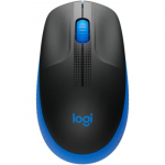 Logitech Full size Mouse M190 Wireless, Blue, USB