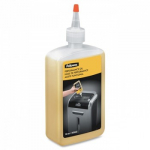 Fellowes | Shredder Oil 355 ml | For use with all Fellowes cross-cut and micro-cut shredders. Oil shredder each time wastebasket is emptied or a minimum of twice a month. Plastic squeeze bottle with extended nozzle ensures complete coverage