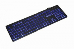 GEMBIRD 3-color backlight multimedia keyboard black US layout