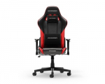 DXRACER Prince Series L juoda - raudona dirbtinės PVC odos ergonominė kėdė (F24-LTC-NR)