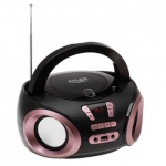 Adler AD 1181 black copper CD-MP3 Boombox | USB | FM Radio | AUX | Headphone Jack