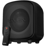Speaker SVEN PS-555, black, power output 65 W (RMS), TWS, Bluetooth, USB, microSD, RC, lithium battery