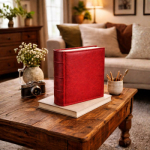 Albumas GED KD46200 ROYAL RED 10x15 200 | ki&scaron;eninis | knyginio ri&scaron;imo
