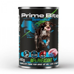 PRIME BITE Monoprotein Pheasant with berries - drėgnas ėdalas &scaron;unims - 400g