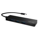 LOGILINK UA0311 - Ultra-slim USB-C 3.1 hub 4-port black