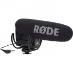R&Oslash;DE VIDEOMIC PRO R mikrofonas Juoda Skaitmeninės kameros mikrofonas