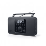 Muse | Radio | M-091R | Alarm function | AUX in | Black
