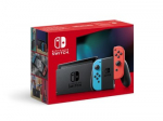 Nintendo Switch ne&scaron;iojamoji žaidimų konsolė 15,8 cm (6.2") 32 GB Lietimui jautrus ekranas &bdquo;Wi-Fi&ldquo; Mėlyna, Pilka, Raudona