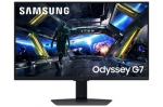 Samsung Odyssey G7 G70D S27DG702EU 144Hz LED GAMING monitorius su IPS ir AMD FreeSync Premium technologijomis | 27 colių | 4K UHD (3840x2160, 16:9, 163ppi) | Reakcijos laikas: 1ms | Jungtys: DisplayPort, HDMI, USB 3.0, RJ-45 | Pakreipiamas, reguliuoj ...