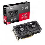 Graphics Card|ASUS|AMD Radeon RX 7600|8 GB|GDDR6|128 bit|PCIE 4.0 8x|Two and Half Slot Fansink|1xHDMI|3xDisplayPort|DUAL-RX7600-O8G-EVO