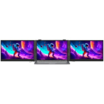 Portable monitor Blackview DCM8 Dual Screen 15.3inch 1920x1200 16:9 LCD 60Hz IPS 178 USB-C 3.1x3 TypeC PD3.0 FCx1 364.4x237.43x21mm Grey Black