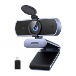 Webcam 4K 30FPS built-in microphones, privacy shield