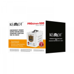 Avarinis maitinimo &scaron;altinis &bdquo;KEMOT PROsinus-500&ldquo; &ndash; keitiklis su grynu sinusiniu signalu ir įkrovimo funkcija, 12 V, 230 V, 500 VA/300 W