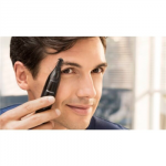 Philips | Nose and Ear Trimmer | NT1650/16 | Nose Hair Trimmer | Wet and Dry | Black