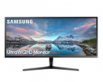 Samsung ViewFinity S5 S50GC 100Hz VA monitor with AMD FreeSync | 34" | 3440x1440, 21:9, 110ppi | 5ms (GtG) | 300 cd/m&sup2; | HDMI, DisplayPort, Line-Out | 178&deg;/​178&deg; | Tilt VESA, Kensington lock