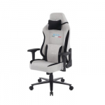 ONEX STC Elegant XL Series Gaming Chair - Ivory w/ Short pile linen fabric