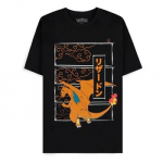 Pok&eacute;mon - Charizard Vyri&scaron;ki Trumparankoviai Mar&scaron;kinėliai| 2XL Dydis