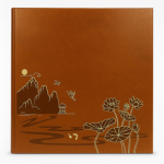Albumas GED SB46500 LOTUS POND BROWN 10x15 500 juodi lapai| ki&scaron;eninis | kniedytas
