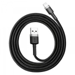 USB Laidas - Baseus Cafule 1 m Juodas/Pilkas