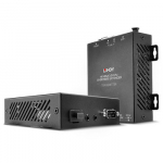 KVM Prailginimas - LINDY &Scaron;viesolaidinis HDMI 4K60, USB, IR ir RS232 KVM Prailginimas, 300 m, Juodas