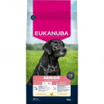 EUKANUBA Senior Large and extra large breeds Chicken - sausas maistas &scaron;unims - 15kg